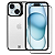 Kit Capa Gravity Preta e Película Ultra Safe para iPhone 15 Plus - Gshield - Imagem 1