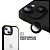 Kit Capa Gravity Preta e Película Ultra Safe para iPhone 15 Plus - Gshield - Imagem 4