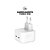 Carregador Turbo Duplo Tipo C + 2UN Cabo Dual Tech Tipo C / Tipo C - Branco - 1,8M - Gshield - Imagem 4