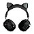 Fone Headset Bluetooth Cat Ear - Extra Bass - Preto - Verde - Imagem 2