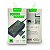 Adaptador USB-A + Type C - 3 Portas - Preto - Verde - Imagem 2