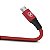 Cabo Tech Proof Vermelho Micro USB V8 (1,2m) - Gshield - Imagem 9