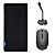 Kit Mouse Pad Speed Gamer Extra Grande + Mouse Wireless USB Optical + Microfone - HP - Imagem 1