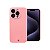 Capa para iPhone - Silicon Premium - Preta / Rosa - Gshield - Imagem 2