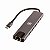 Adaptador Hub USB-C 6 em 1 com RJ45 Gigabit, HDMI 4K e PD 100W para Notebook - Sinetic - Gshield - Imagem 1
