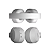 Headphone Bluetooth Wireless com Cancelamento de Ruído ANC - Branco - AOC - Imagem 4