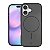 Capa para iPhone 17 - Magsafe Wave Fumê - Preta - Gshield - Imagem 1