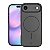 Capa para iPhone 17 Air - Magsafe Wave Fumê - Preta - Gshield - Imagem 1