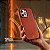Capa para iPhone 15 - Magsafe Tech Couro - Marrom - Gshield - Imagem 2