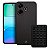 Kit Capa Silicon Veloz para Xiaomi Redmi 13 +  Ventosa - Preta - Gshield - Imagem 1