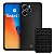 Kit Capa Silicon Veloz para  Xiaomi Redmi 12 +  Ventosa - Preta - Gshield - Imagem 1