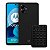 Kit Capa Silicon Veloz para  Motorola Moto G14 +  Ventosa - Preta - Gshield - Imagem 1