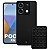 Kit Capa Silicon Veloz para  Xiaomi Poco X6 +  Ventosa - Preta - Gshield - Imagem 1