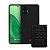 Kit Capa Silicon Veloz para  Motorola Moto G84 5G +  Ventosa - Preta - Gshield - Imagem 1