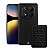 Kit Capa Silicon Veloz para  Xiaomi Redmi Note 14 Pro +  Ventosa - Preta - Gshield - Imagem 1