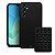 Kit Capa Silicon Veloz para  Samsung Galaxy A16 5G +  Ventosa - Preta - Gshield - Imagem 1