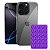 Kit Capa Crystal Slim para Iphone 16 Pro Max +  Ventosa - Lilás - Gshield - Imagem 1