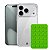 Kit Capa Crystal Slim para iPhone 17 Pro +  Ventosa - Verde - Gshield - Imagem 1
