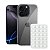 Kit Capa Crystal Slim para iPhone 16 Pro Max +  Ventosa - Branca - Gshield - Imagem 1
