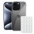 Kit Capa Crystal Slim para iPhone 15 Pro Max +  Ventosa - Branca - Gshield - Imagem 1