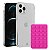 Kit Capa Crystal Slim para iPhone 12 Pro Max +  Ventosa - Rosa - Gshield - Imagem 1