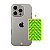 Kit Capa Crystal Slim para iPhone 14 Pro Max +  Ventosa - Verde - Gshield - Imagem 3