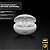 Fone de Ouvido Bluetooth 6.0 Earbuds TWS Sem Fio com Estojo Carregador, Microfone e Controle Touch - Branco - AOC - Imagem 3