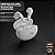 Fone de Ouvido Bluetooth 6.0 Earbuds TWS Sem Fio com Estojo Carregador, Microfone e Controle Touch - Branco - AOC - Imagem 4