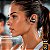 Fone Auricular Open-Ear Clip Earbuds Bluetooth 5.4 Open Stereo Sem Fio com Alcance até 10 metros, Baixa Latência, Tradução Simultânea por IA e Microfone Integrado - Preto - AOC - Imagem 5