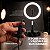 Ring Light LED Portátil com 3 tons de iluminação Tripé Ajustável 1,66m USB-C - Armor - Gshield - Imagem 4