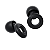 Protetor Auditivo Reutilizável para Redução de Ruído em Silicone com 3 Tamanhos de Ponteiras - Preto - Earplugs Shieeld Spirit - Gshield - Imagem 1