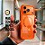 Capa para iPhone 17 Pro Max - Magsafe Wave Transparente - Laranja - Gshield - Imagem 6