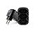 Adaptador com 3 Tomadas Bivolt 127/220V até 10A, Padrão Brasileiro NBR 14136 - Dual Shock - Gshield - Imagem 1