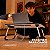 Mesa de Notebook Multiuso Armor Portátil Dobrável Preta para Cama e Sofá com Porta-Tablet e Porta-Copos - Gshield - Imagem 2