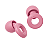 Protetor Auditivo Reutilizável para Redução de Ruído em Silicone com 3 Tamanhos de Ponteiras - Rosa - Earplugs Shieeld Spirit - Gshield - Imagem 1