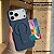 Capa para iPhone 17 Pro - Card Ring - Azul - Gshield - Imagem 7