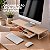 Suporte de Mesa Resistente Stand Desk Armor com Gaveta Integrada para Monitor até 32" Suporta 25kg - Madeira - Gshield - Imagem 4