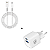 Kit Carregador de Parede Universal Tipo C / USB-A 20W + Cabo 1M Tipo C / USB-A 18W - Gshield - Imagem 1