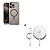 Kit Carregador Wireless Magsafe 15W + Capa Crystal Slim Magsafe Titanium para iPhone 16 Pro - Gshield - Imagem 1