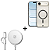Kit Capa Crystal Slim Titanium para iPhone Air + Carregador Wireless MagSafe - Gshield - Imagem 1