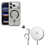Kit Capa Crystal Slim Titanium para iPhone 17 Pro + Carregador Wireless MagSafe - Gshield - Imagem 1