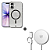 Kit Capa Crystal Slim Titanium para iPhone 17 + Carregador Wireless MagSafe - Gshield - Imagem 1