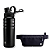 Kit Pochete Ultra Slim + Garrafa Térmica Preta Aço inoxidável de Parede Dupla 700ml - Gshield - Imagem 1