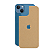 Película para iPhone 13 - Traseira Efeito Couro Bege - Gshield - Imagem 1