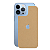 Película para iPhone 13 Pro - Traseira Efeito Couro Bege - Gshield - Imagem 1