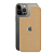 Película para iPhone 13 Pro Max - Traseira Efeito Couro Bege - Gshield - Imagem 1