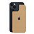 Película para iPhone 14 Plus - Traseira Efeito Couro Bege - Gshield - Imagem 1