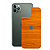 Película para iPhone 11 Pro Max - Traseira Efeito Madeira Clara - Gshield - Imagem 1