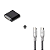 Kit Adaptador Conector USB-C / Magsafe 3 para Macbook Air / Pro + Cabo Dual Tech Tipo C / USB-C - Gshield - Imagem 1