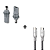 Kit Adaptador USB-C para Starlink Conector 5.5mm + Cabo Dual Tech Tipo C / USB-C - Gshield - Imagem 1